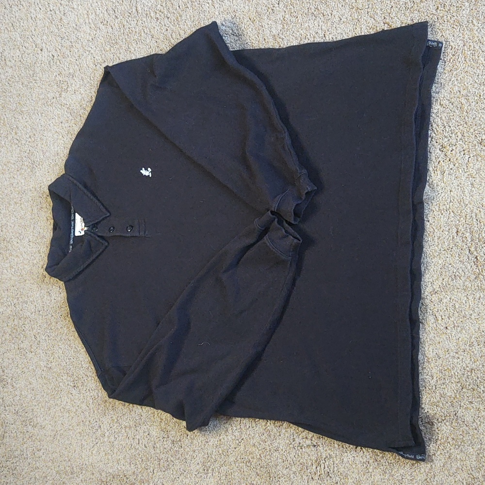 Walt Disney World~Men's Mickey Mouse Long Sleeved Polo/Golf Shirt~Size XXL